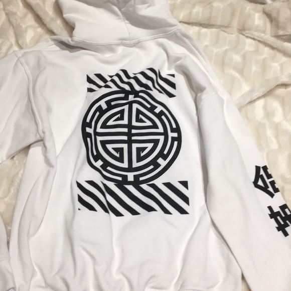 New Revolution White Hoodie - Picture 4 of 4